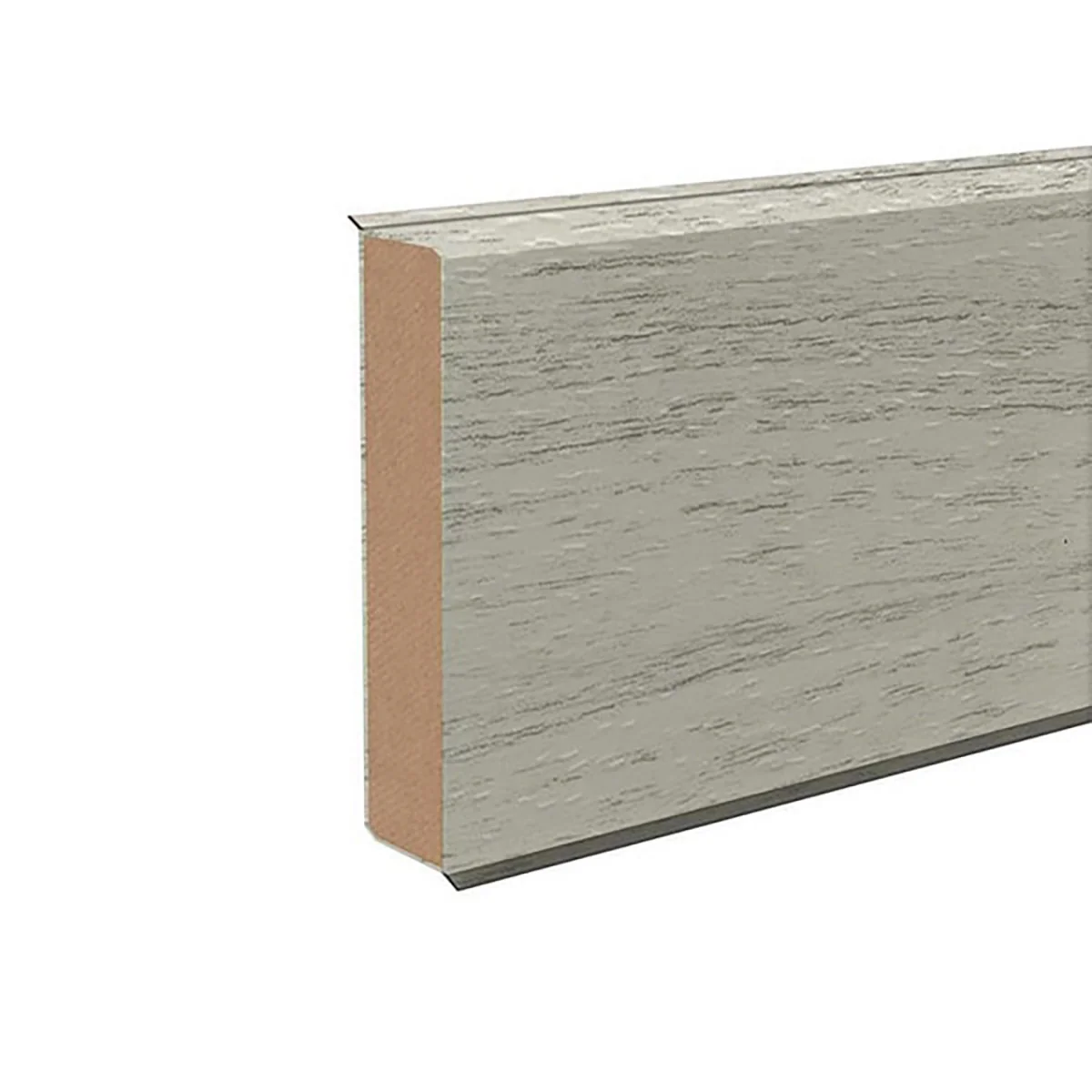 Перваз MDF, CUBU Décor Дървесни декори - 2033, 60 мм
