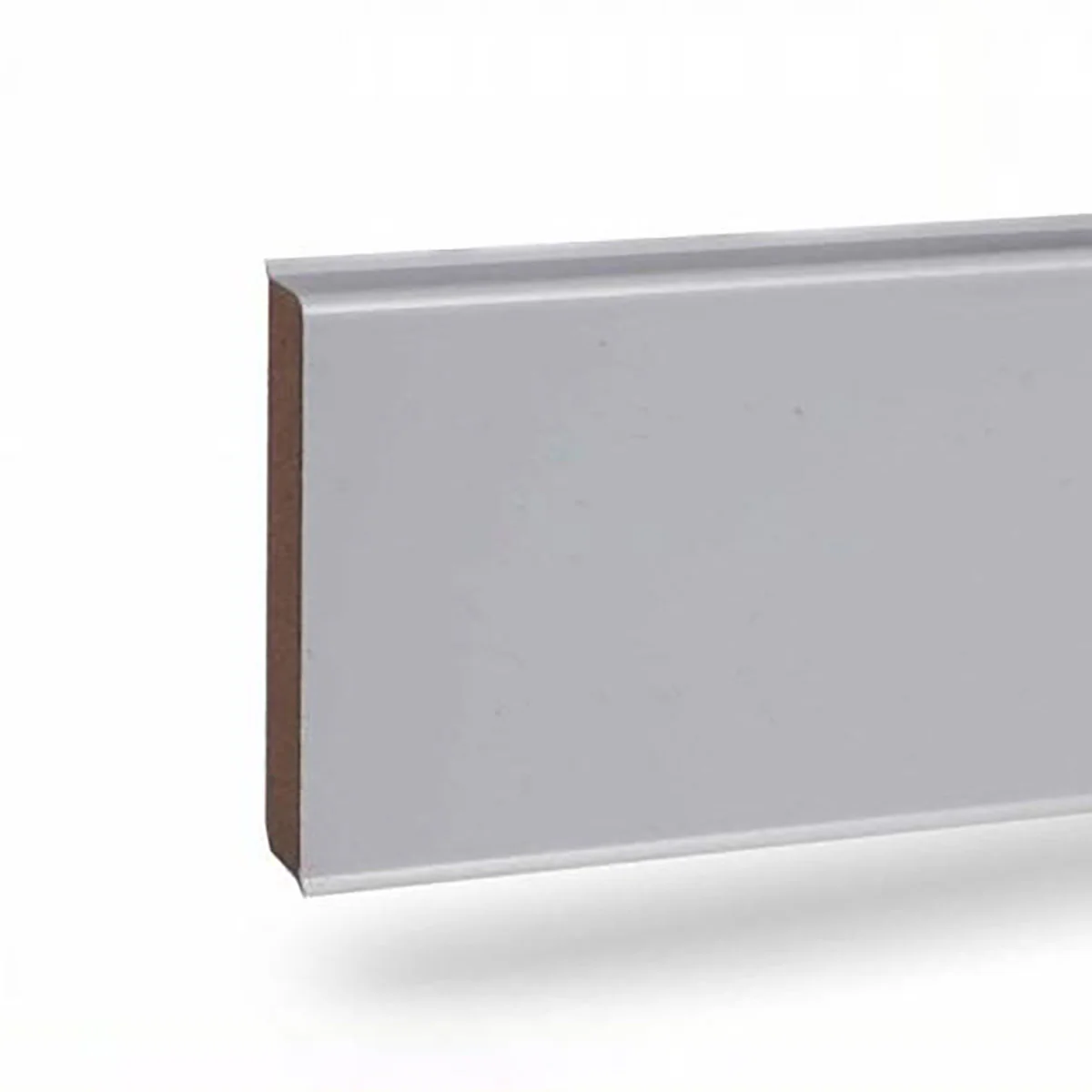 Перваз MDF, CUBU FLEX LIFE CUBU HDF - Сив, 80 мм