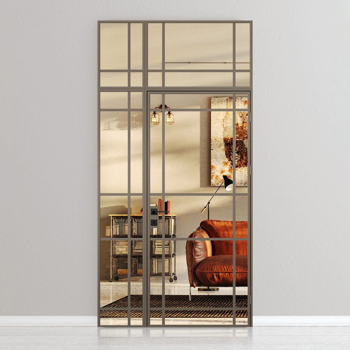 Стъклена врата ERKADO - модел LOFT ART 2