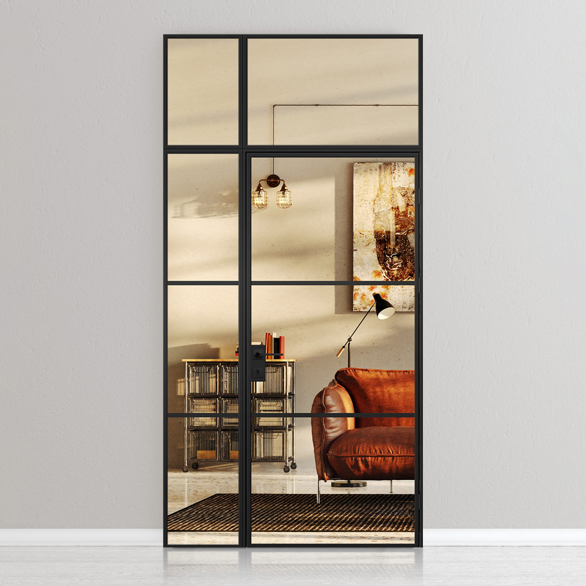 Стъклена врата ERKADO - модел LOFT BASIC 2