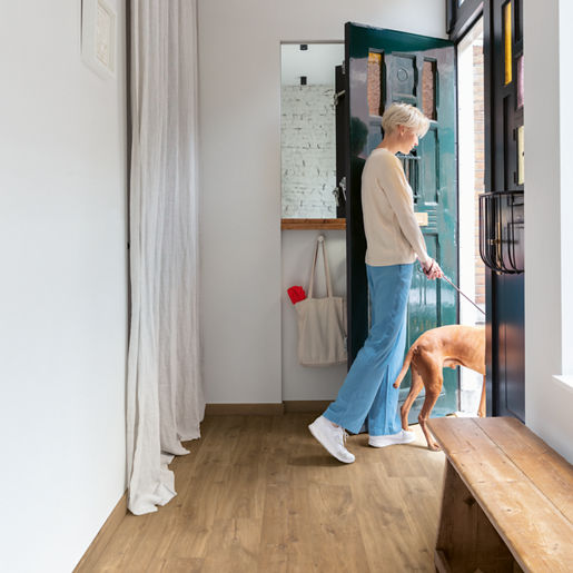 Ламиниран паркет Quick-Step Classic 1487 Oak Midnight Natural