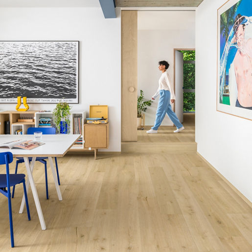 Ламиниран паркет Quick-Step Impressive Ultra 8254 Cotton oak