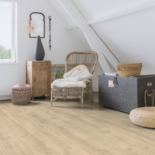 Ламиниран паркет Quick-Step Majestic 3545 Woodland Oak Beige