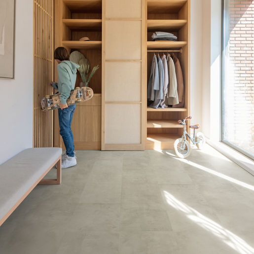Ламиниран паркет Quick-StepMuse 5488 Grey Concrete