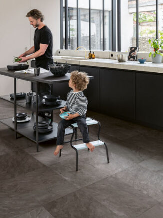 Ламиниран паркет Quick-StepMuse 5493 Grey Slate