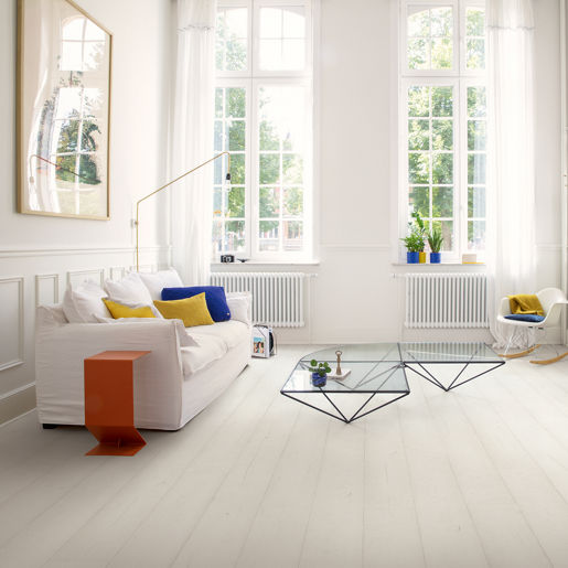Ламиниран паркет Quick-Step Capture 4753 Painted Oak White