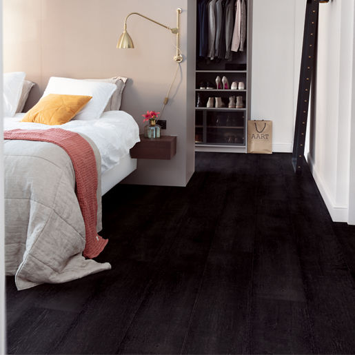 Ламиниран паркет Quick-Step Capture 4755 Painted Oak Black